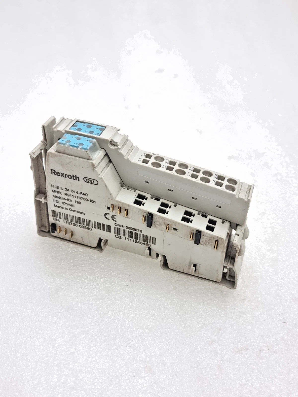 Lot Of 2 Pcs Rexroth R-IB IL 24 DI 4-PAC Module RIBIL24DI4PAC